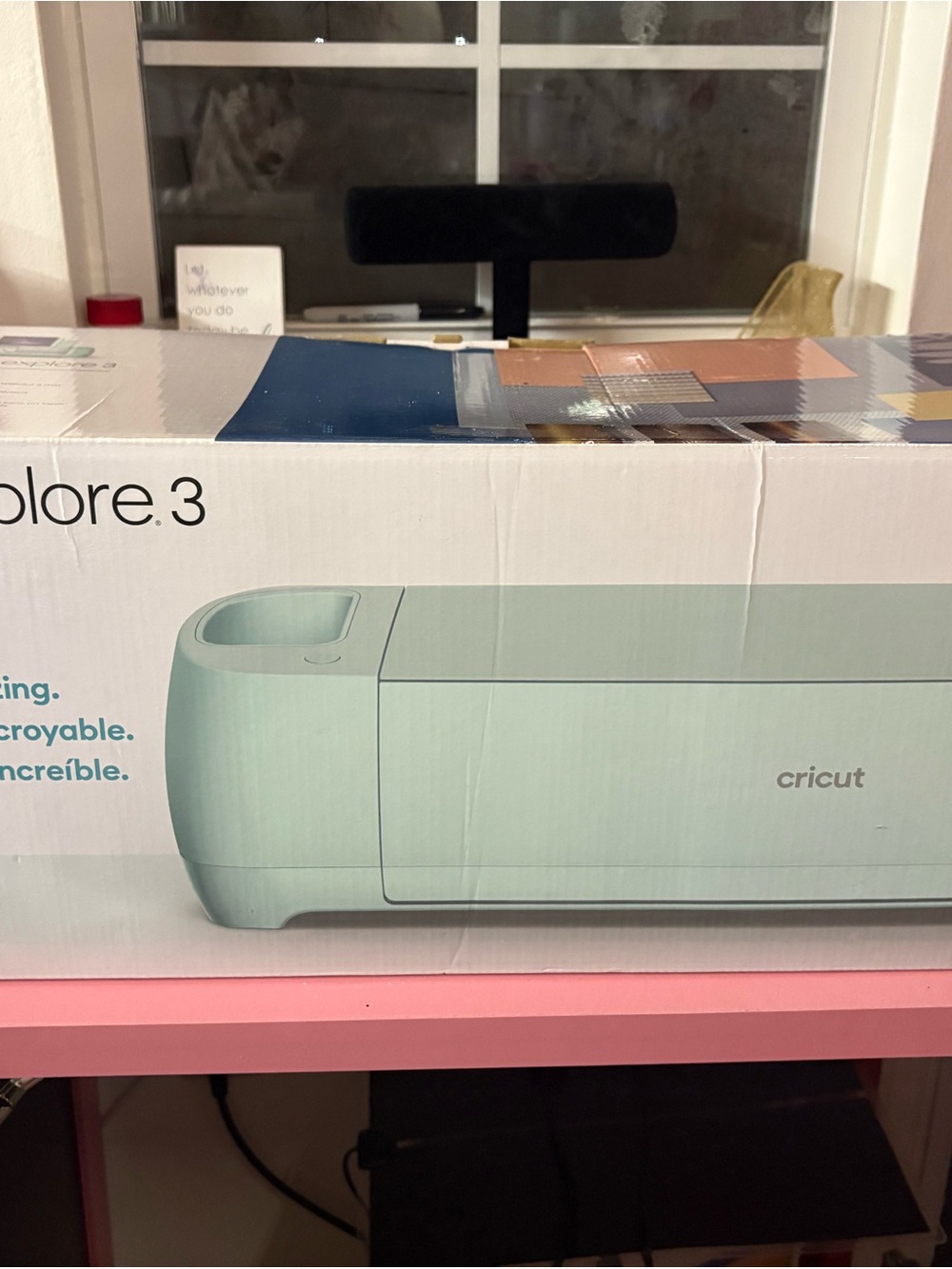 Cricut Explore 3 Cutting Machine in Mint Green